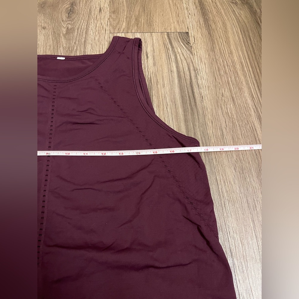 Plum Athleta Foothill Tank - Picture 7 of 8